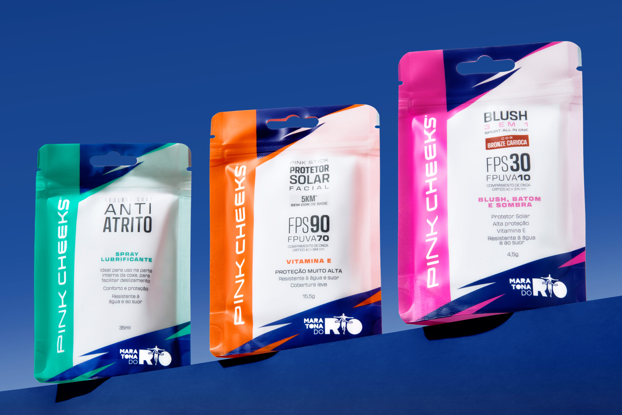 Pink Cheeks é o protetor solar oficial da Maratona do Rio  