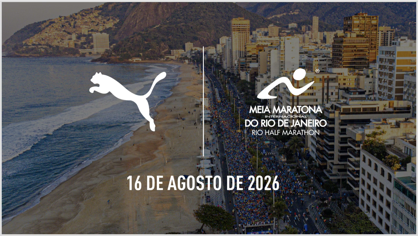 PUMA anuncia parceria com Meia Maratona Internacional do Rio de Janeiro 2026 e reforça presença no running nacional
